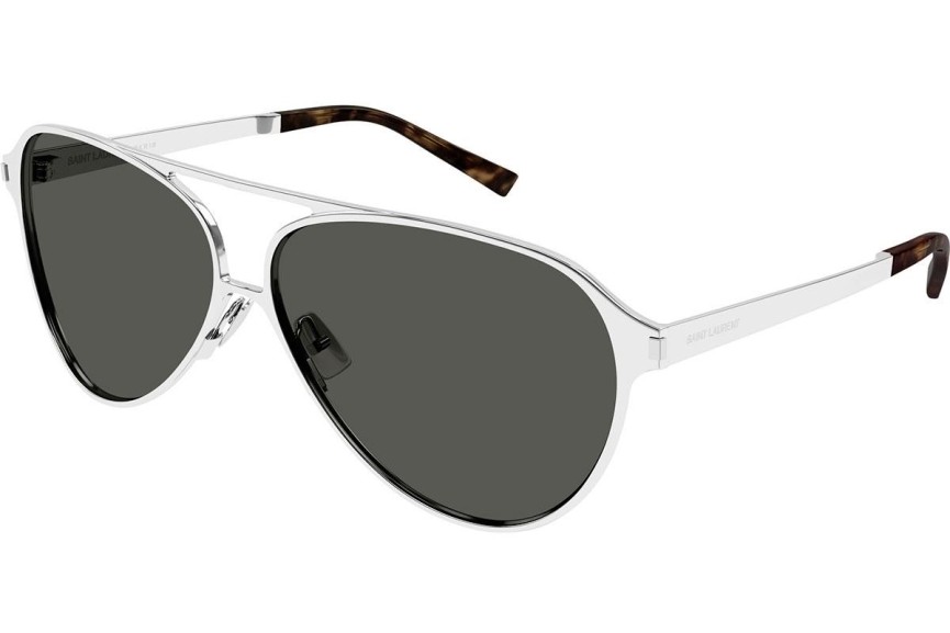 Napszemüvegek Saint Laurent SL734 002 Pilota Ezüst