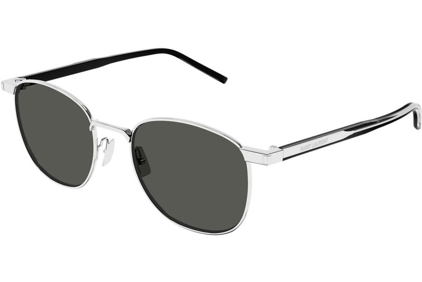 Napszemüvegek Saint Laurent SL747 007 Szogletes Ezüst