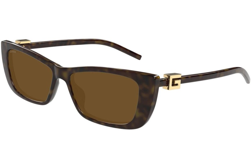 Napszemüvegek Gucci GG1681S 004 Cat Eye Havana