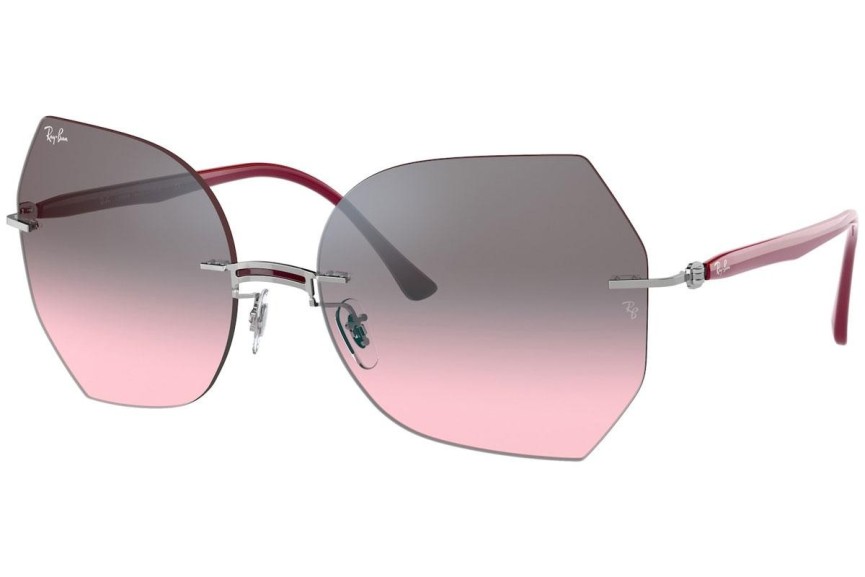 Napszemüvegek Ray-Ban Titanium Collection RB8065 003/H9 Cat Eye Ezüst