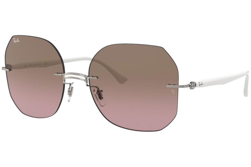 Napszemüvegek Ray-Ban Titanium Collection RB8067 159/14 Szogletes Ezüst