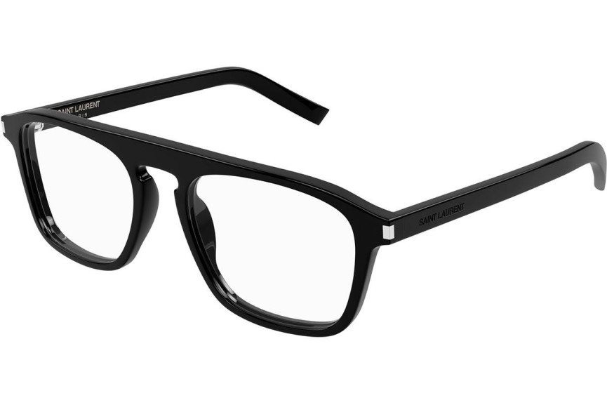 szemüvegeinket Saint Laurent SL157 010 Szogletes Fekete