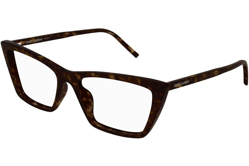 szemüvegeinket Saint Laurent SL737MICATHINOPT 002 Cat Eye Havana