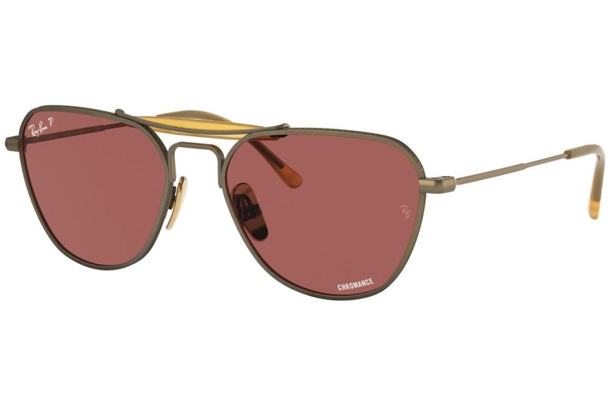 Napszemüvegek Ray-Ban Chromance Collection RB8064 9207AL Polarized Különleges Barna