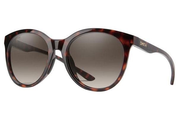 Napszemüvegek Smith BAYSIDE 086/LA Polarized Kerek Havana