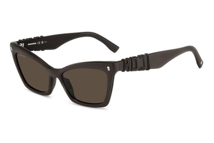 Napszemüvegek Dsquared2 ICON0026/S YZ4/70 Cat Eye Barna