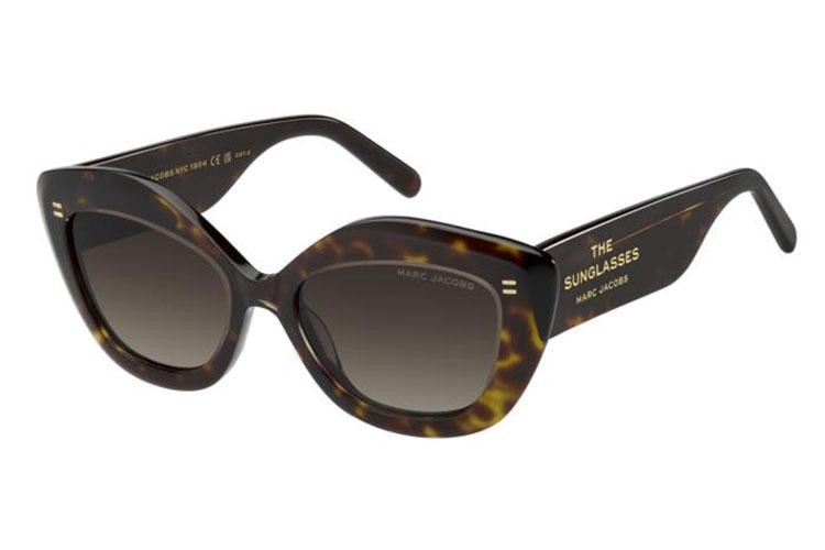 Napszemüvegek Marc Jacobs MARC800/S AIO/HA Cat Eye Havana