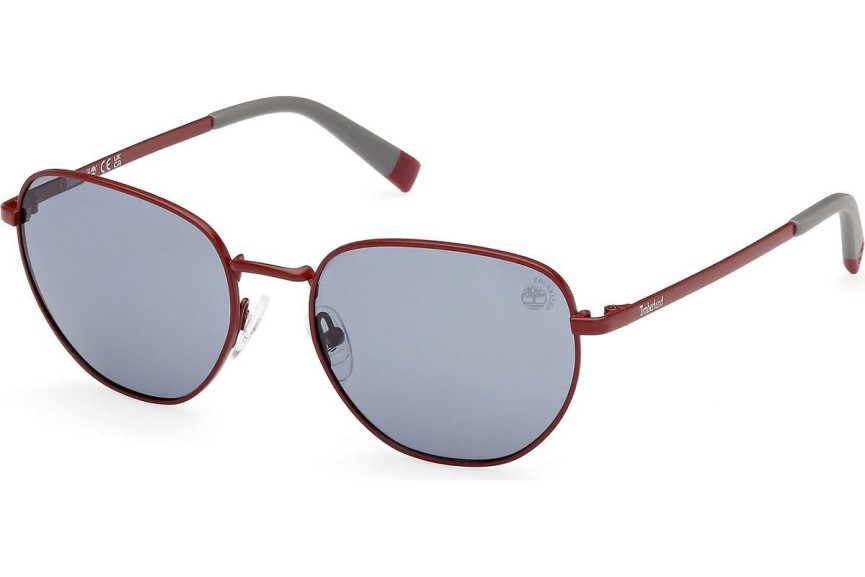 Napszemüvegek Timberland TB00048 67D Polarized Szogletes Vörös