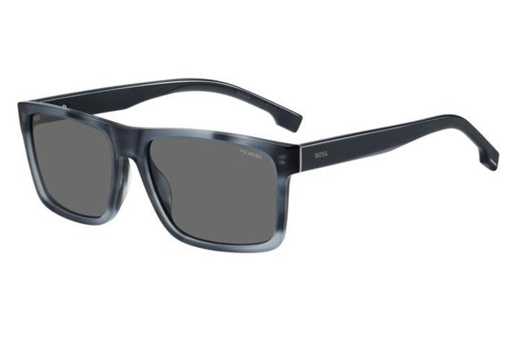 Napszemüvegek BOSS BOSS1760/G/S 38I/M9 Polarized Szogletes Kék