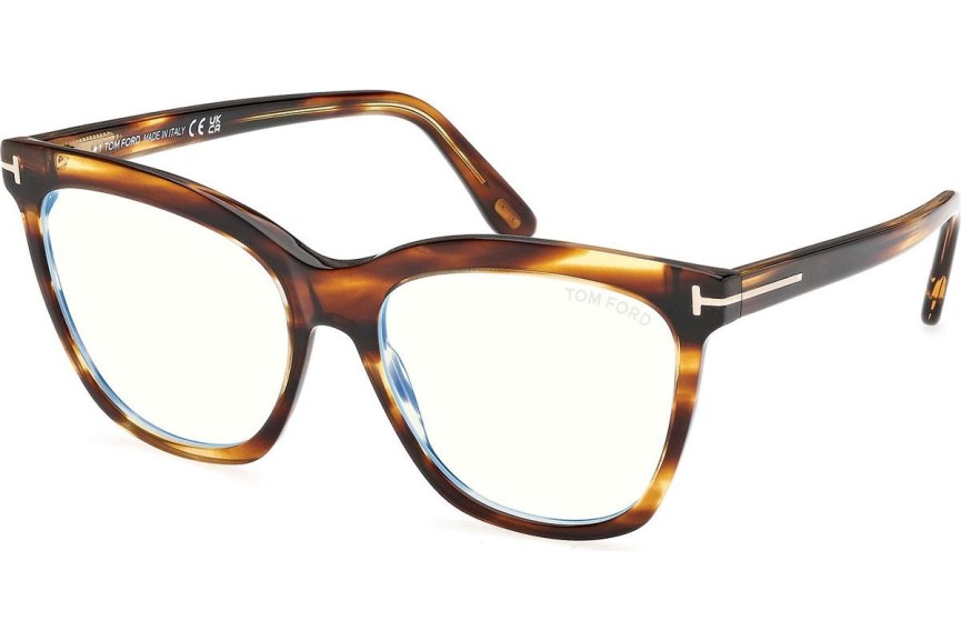 szemüvegeinket Tom Ford FT6042-B 055 Cat Eye Havana