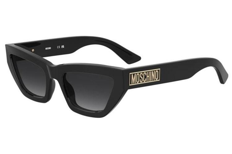 Napszemüvegek Moschino MOS182/S 807/9O Cat Eye Fekete