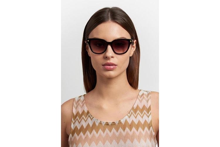 Napszemüvegek Missoni MIS0237/S 086/HA Cat Eye Havana