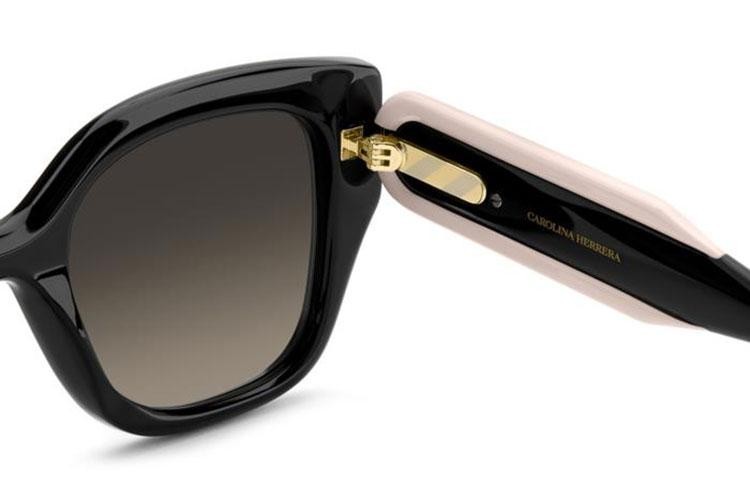 Napszemüvegek Carolina Herrera HER0312/S 3H2/HA Cat Eye Fekete