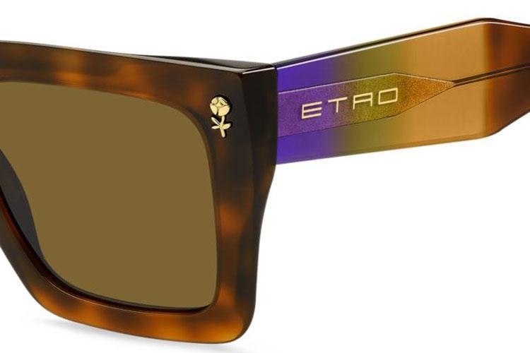 Napszemüvegek Etro ETRO0089/S C9B/70 Cat Eye Havana