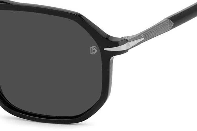 Napszemüvegek David Beckham DB1172/S ANS/M9 Polarized Szogletes Fekete