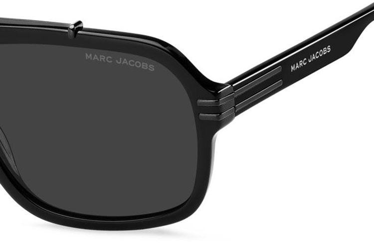 Napszemüvegek Marc Jacobs MARC840/S 807/IR Szogletes Fekete