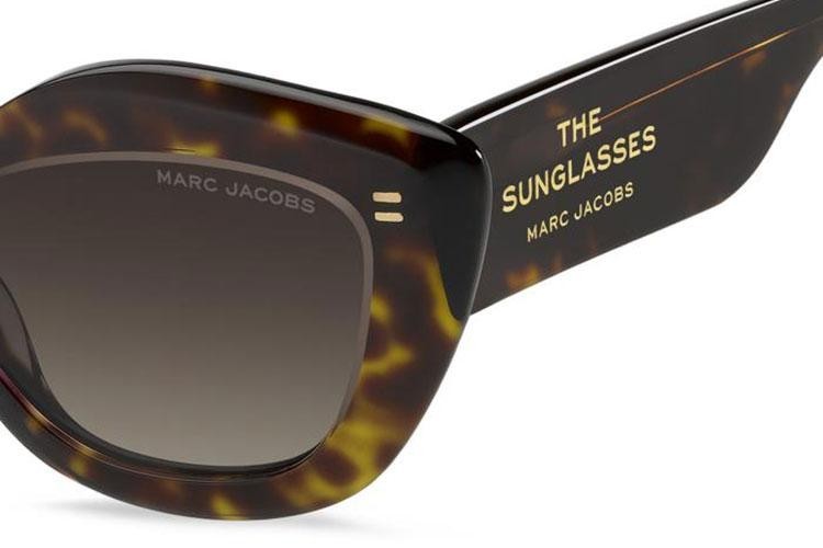 Napszemüvegek Marc Jacobs MARC800/S AIO/HA Cat Eye Havana