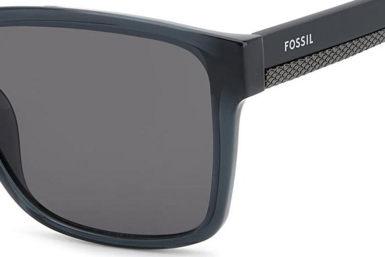 Napszemüvegek Fossil FOS2155/G/S 63M/IR Szogletes Fekete