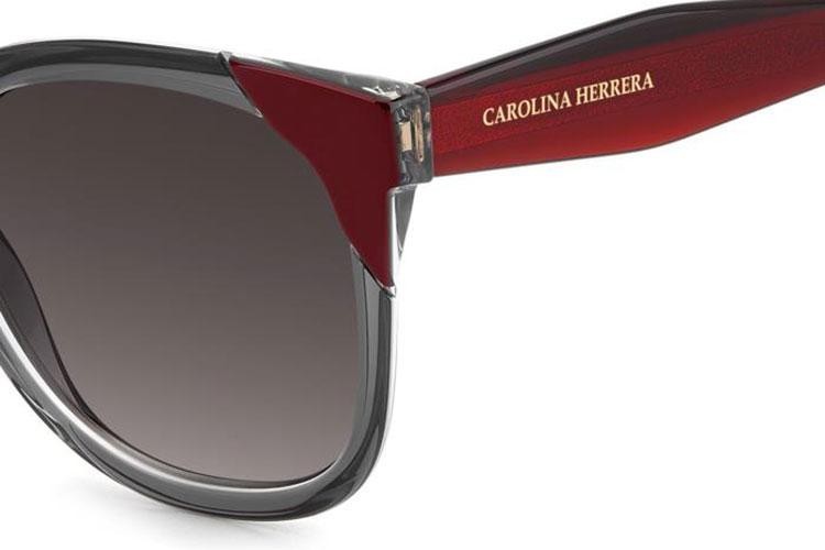 Napszemüvegek Carolina Herrera HER0289/S 268/9O Szogletes Szürke