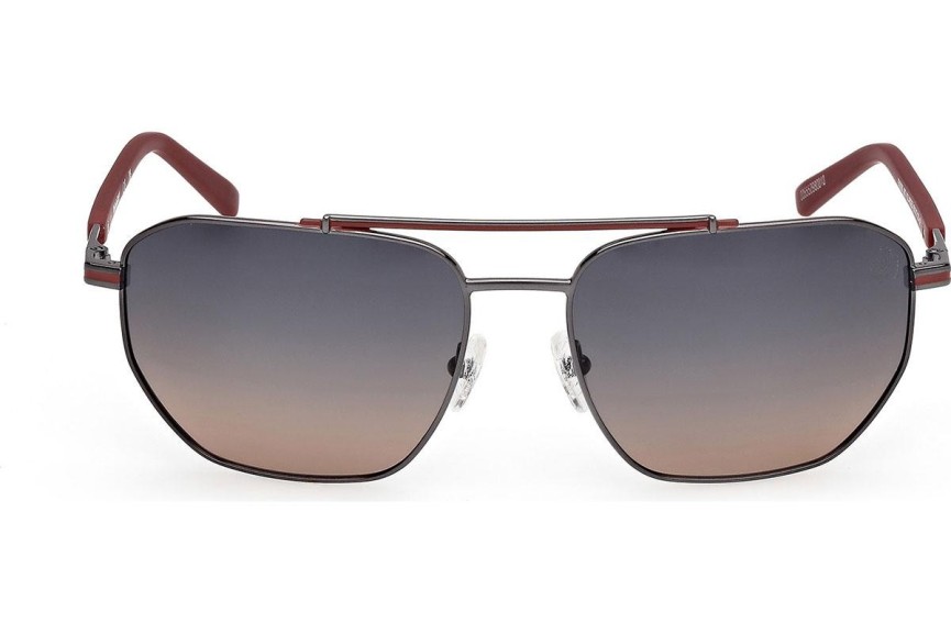 Napszemüvegek Timberland TB00038 06D Polarized Szogletes Szürke