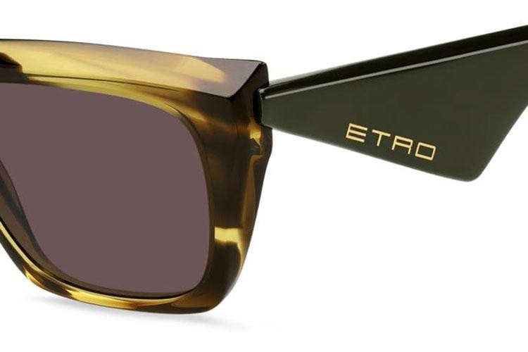 Napszemüvegek Etro ETRO0095/S 6AK/U1 Cat Eye Havana