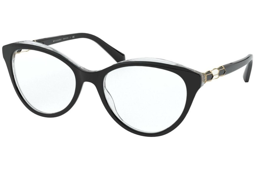 szemüvegeinket Bvlgari BV4187B 5381 Cat Eye Fekete