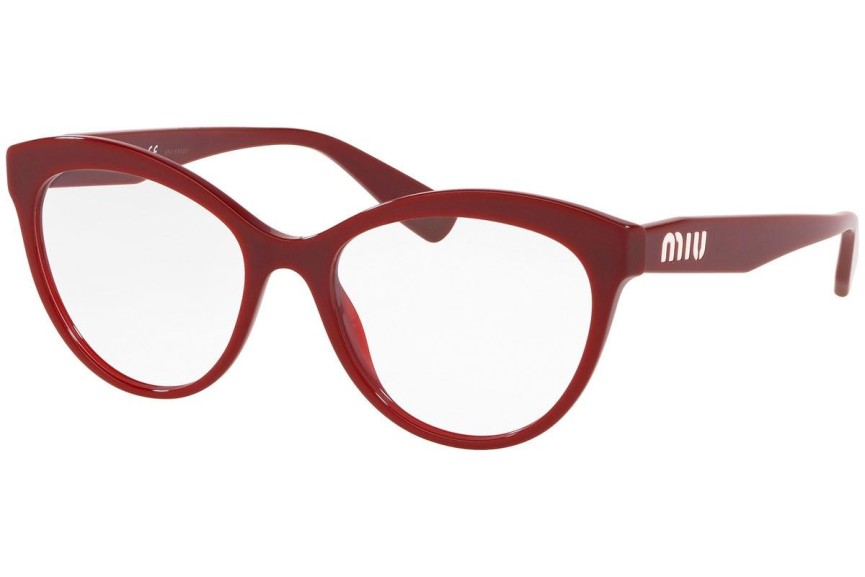 szemüvegeinket Miu Miu MU04RV USH1O1 Cat Eye Vörös