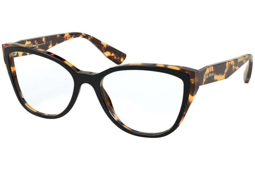 szemüvegeinket Miu Miu MU04SV 3891O1 Cat Eye Fekete