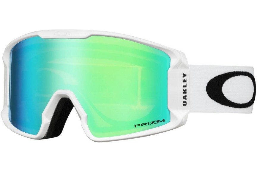 Síszemüvegek Oakley Line Miner XM OO7093-08 PRIZM Single Lens | Shield Fehér