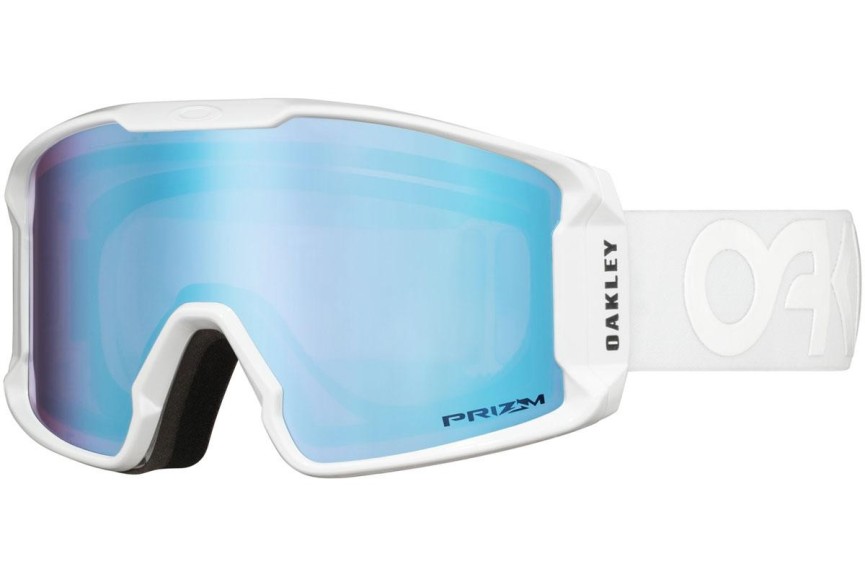 Síszemüvegek Oakley Line Miner XM OO7093-13 PRIZM Single Lens | Shield Fehér