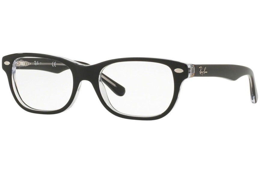 szemüvegeinket Ray-Ban Junior RY1555 3529 Szogletes Fekete