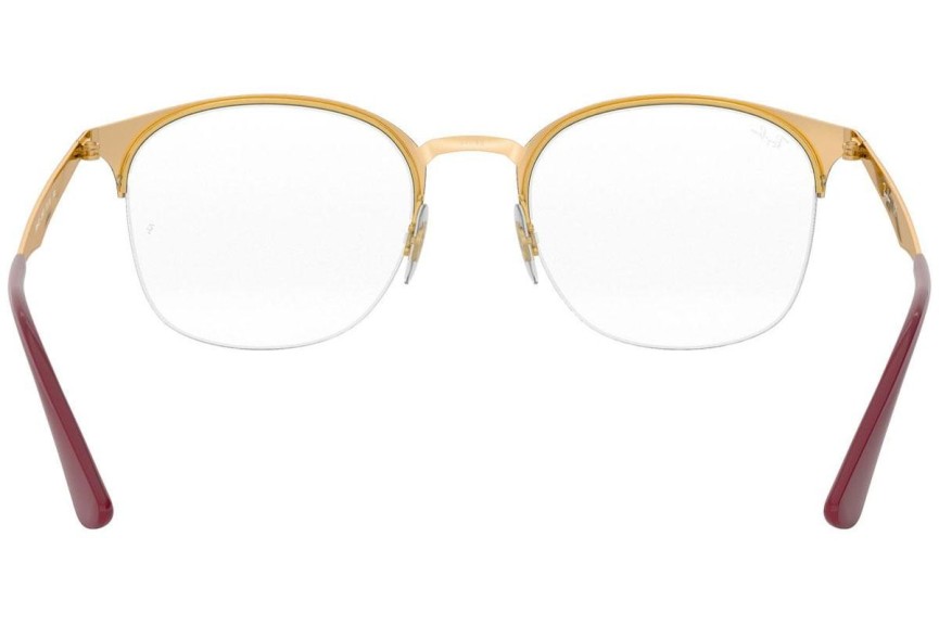 szemüvegeinket Ray-Ban RX6422 3007 Szogletes Vörös