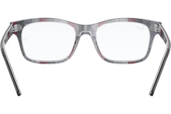 szemüvegeinket Ray-Ban Mr Burbank RX5383 8089 Szogletes Fekete