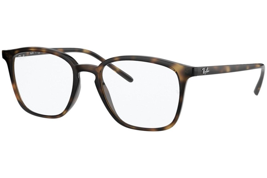 szemüvegeinket Ray-Ban RX7185 2012 Szogletes Havana