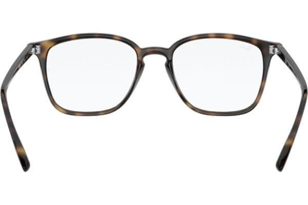 szemüvegeinket Ray-Ban RX7185 2012 Szogletes Havana