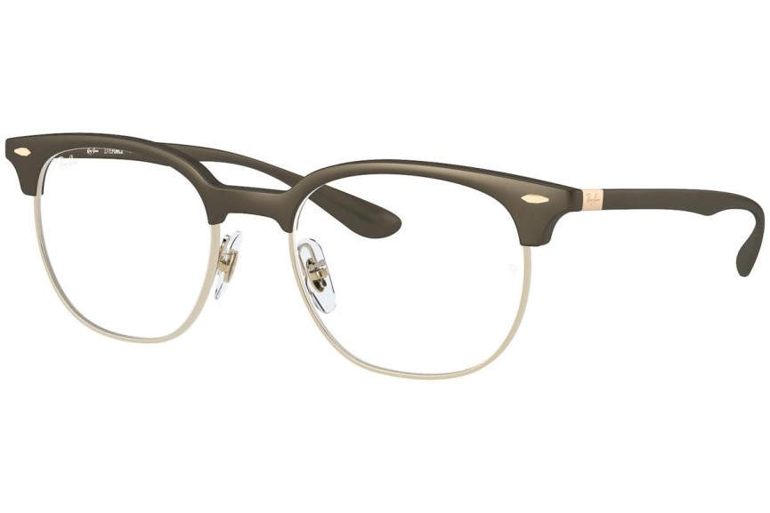 szemüvegeinket Ray-Ban RX7186 8063 Browline Barna