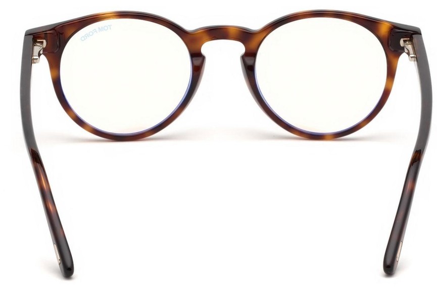 szemüvegeinket Tom Ford FT5557-B 052 Kerek Havana