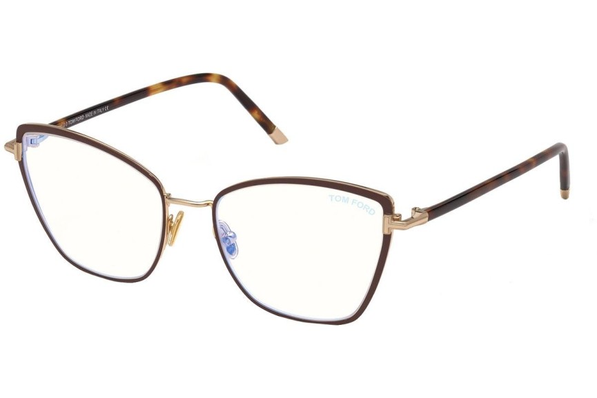 szemüvegeinket Tom Ford FT5740-B 048 Szogletes Barna