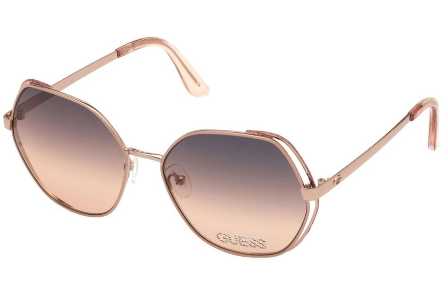 Napszemüvegek Guess GU7696-S 28B Oversize Arany