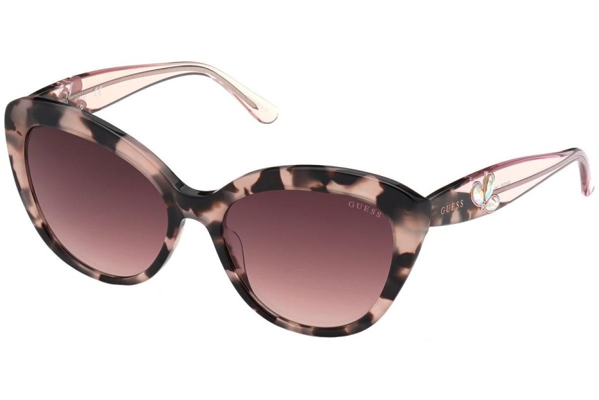 Napszemüvegek Guess GU7755 74U Cat Eye Havana