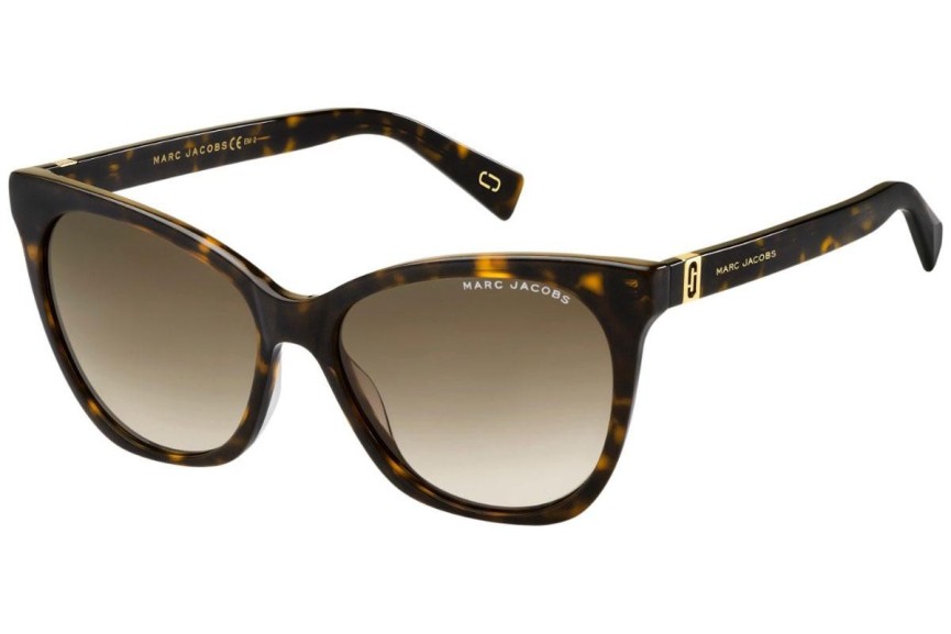 Napszemüvegek Marc Jacobs MARC336/S 086/HA Cat Eye Havana