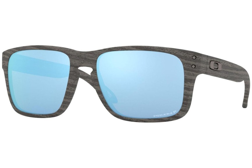 Napszemüvegek Oakley Holbrook XS OJ9007-11 Polarized Szogletes Barna