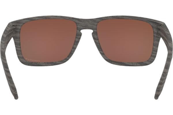 Napszemüvegek Oakley Holbrook XS OJ9007-11 Polarized Szogletes Barna