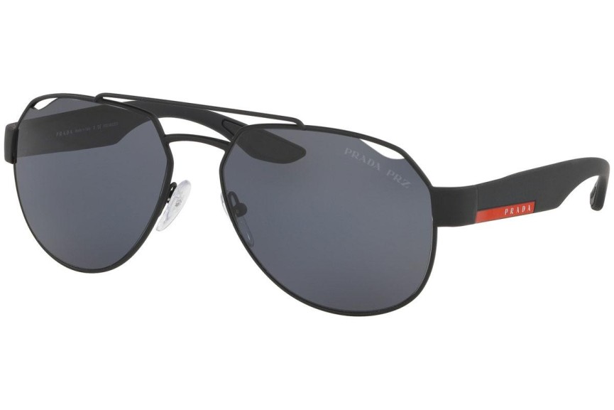 Napszemüvegek Prada Linea Rossa PS57US DG05Z1 Polarized Pilota Fekete