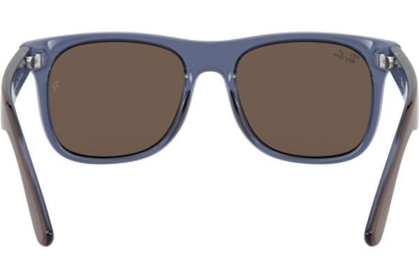 Napszemüvegek Ray-Ban Junior Junior Justin RJ9069S 706873 Szogletes Kék