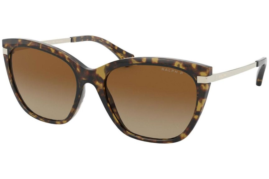 Napszemüvegek Ralph by Ralph Lauren RA5267 5836T5 Polarized Cat Eye Havana