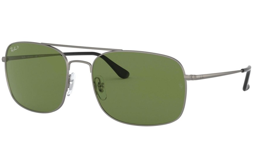 Napszemüvegek Ray-Ban RB3611 029/O9 Polarized Szogletes Szürke