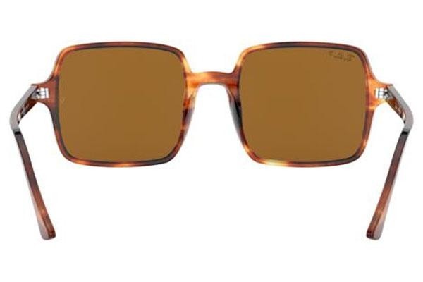 Napszemüvegek Ray-Ban Square II RB1973 954/57 Polarized Oversize Havana