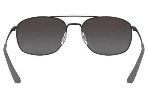 Napszemüvegek Ray-Ban RB3654 002/82 Polarized Szogletes Fekete