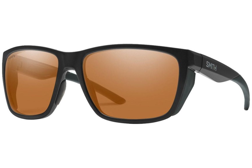 Napszemüvegek Smith LONGFIN 003/XE Polarized Szogletes Fekete